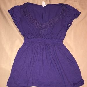 💟Stretchy empire waste shirt